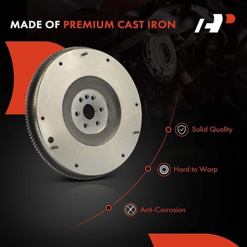 دولاب الموازنة بمقبض ممتاز متوافق مع Ford Fiesta 2011-2019 1.6L، ناقل حركة يدوي، 6 فتحات مسمار، 135 سن، استبدال # BE8Z6375B in Saudi Arabia