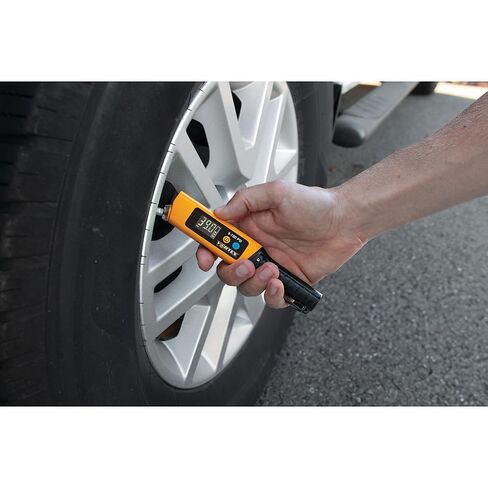 أداة الأداء Vortex W7910 مقياس ضغط الإطارات الرقمي مع ضوء LED 180 لومن قابل لإعادة الشحن PSI BAR KPA مقياس للسيارات والشاحنات والدراجات النارية والدراجات والجراج وإكسسوارات السيارات هدايا للرجال in Saudi Arabia