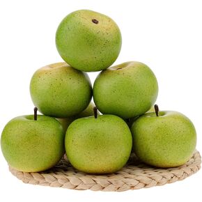 12pcs Yellow & Green Artificial Lifelike Simulation Lemon Fake Fruit Home Kitchen Cabinet Decoration in Saudi Arabia