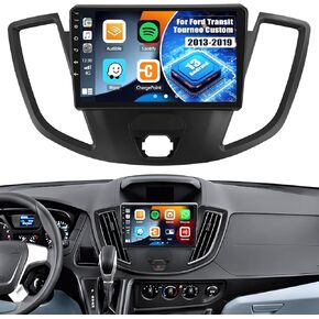 ستيريو سيارة Android 13 لسيارة Ford Transit Tourneo Custom 2013-2019 مع Apple Carplay اللاسلكي Android Auto، راديو سيارة بشاشة لمس 9 بوصة مع WiFi GPS Navigation Bluetooth FM/RDS Radio SWC+كاميرا احتياطية in Kuwait