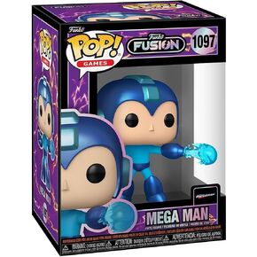 فانكو بوب! الألعاب: Fusion - Megaman - Mega Man - 1/6 Ods for Rare Chase Variant Fusion - شخصية فينيل قابلة للتجميع - فكرة هدية - بضائع رسمية - ألعاب للأطفال والكبار in Kuwait