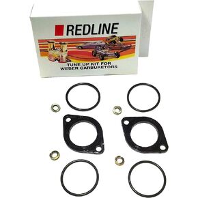 Weber Redline 40-48 DCOE Soft Mount O-ring Kit, 10pcs, Black Plastic O-rings in Saudi Arabia