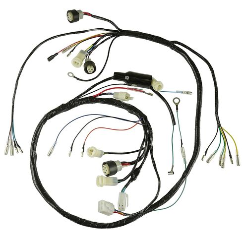 Caltric Complete Wire Harness Compatible with Yamaha Warrior 350 YFM350X 1990-1995 3GD-82590-20-00 in Kuwait
