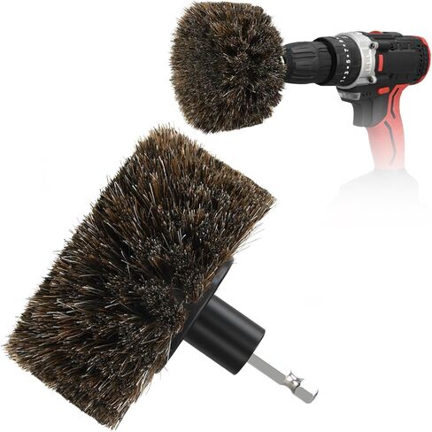 فرشاة شعر الحصان من ديكوفن للحفر، للجلد، الجزء الداخلي للسيارة، عجلة السيارة، المفروشات، الأثاث، السجاد in Kuwait