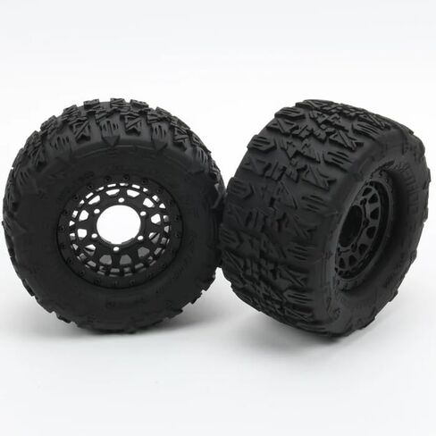 إطارات METHOD RC Terraform لجميع التضاريس مربوطة بحزام 1/10th لعجلات 12/14 مم سداسية الشكل (مجمعة من قطعتين) in Saudi Arabia