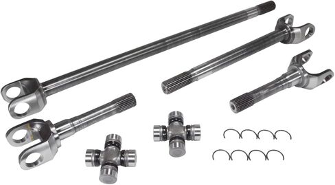 USA Standard Gear (ZA W24116) Replacement Axle Kit with Super Joint for Jeep CJ5/CJ7 27-Spline Dana 30 Front Differential 4340 Chrome-Moly in Saudi Arabia