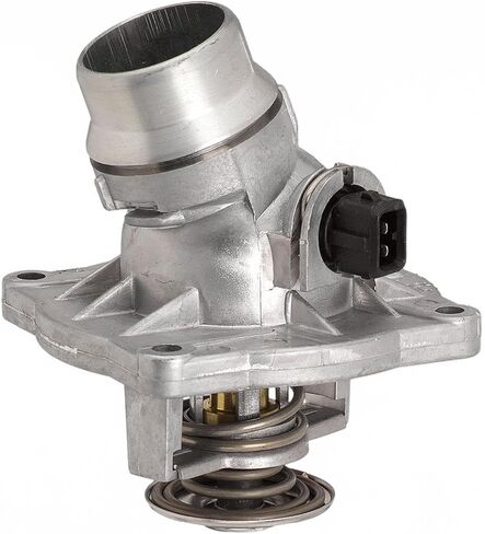 Engine Coolant Thermostat/Water Outlet Assembly 1PC Replaces 11531436386, PBM000010 for BMW 540i 1999-2003 for BMW 740i 1999-2001 for BMW 740iL 1999-2001 for BMW 750iL 1988-1993 in Saudi Arabia