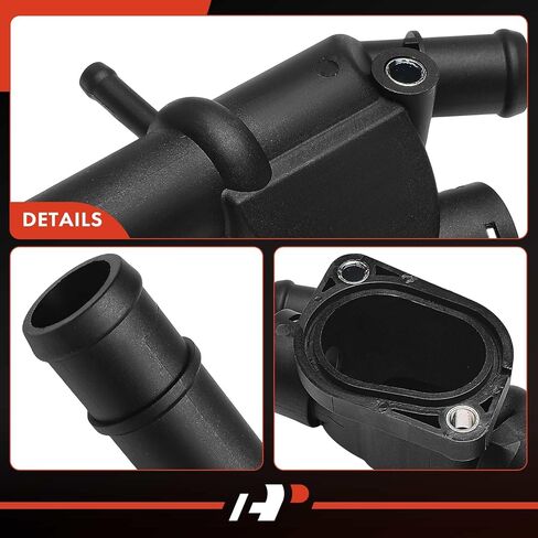 A-Premium Coolant Hose Flange Connector Compatible with Volkswagen - Jetta 2009 in Saudi Arabia
