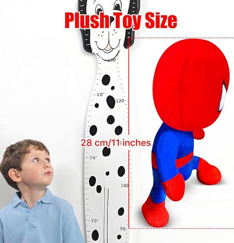 lasama Superhero Plush Toy, Hero Plushie, 11 inch Collectible Doll Stuffed with Cotton Tight Stitches for Toddlers as Gift Decoration in Birthday Party, Christmas, Children's Day in Saudi Arabia