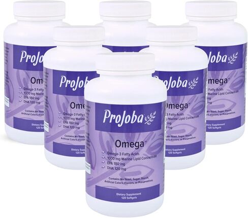 PROJOBA Omega 3 Essential Fatty acids, EPA and DHA - 120 CAPS - 2 Pack in Saudi Arabia