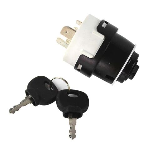 Ignition Switch with 2 10 Pins Compatible with JCB Excavator Models Compatible with Part Number 701/80184 70180184 70145500 85804674 in Saudi Arabia