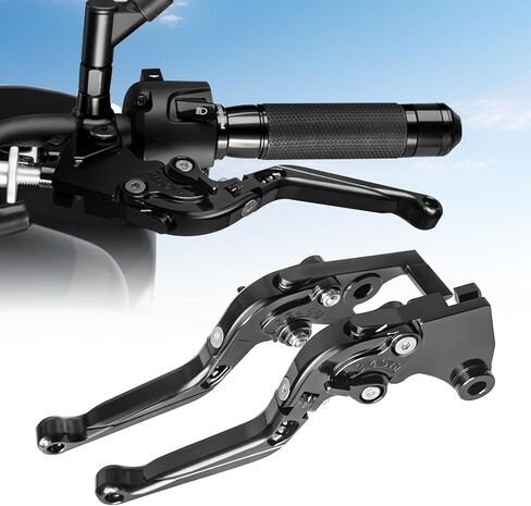 For Ninja 500 Z500 Clutch Brake Levers Fit for Ninja 500 Z500 2024 2025 Ninja 400 Z400 2018-2023 Ninja250 2019 Ninja125 Z125 Pro 2014-2018 Ninja 300R Z300 w and w/o ABS 2013-2018 CNC Aluminum Black in Saudi Arabia