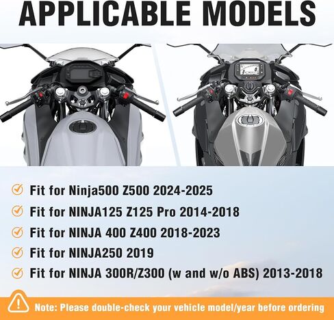 For Ninja 500 Z500 Clutch Brake Levers Fit for Ninja 500 Z500 2024 2025 Ninja 400 Z400 2018-2023 Ninja250 2019 Ninja125 Z125 Pro 2014-2018 Ninja 300R Z300 w and w/o ABS 2013-2018 CNC Aluminum Black in Saudi Arabia