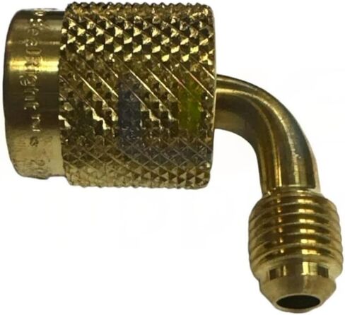 19209 HVAC Refrigeration Yellow Coupler - for Jacket HVAC and Refrigeration - 1/4″ SealRight 90° x 1/4″ Male flare in Saudi Arabia