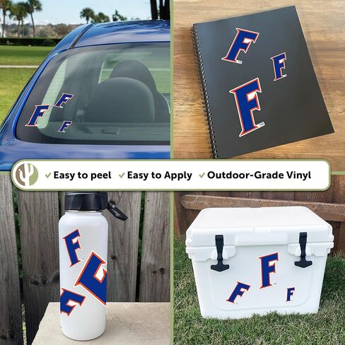 University of Florida Sticker Gators Stickers Vinyl Decals Laptop Water Bottle Car Scrapbook T3 (Type 3-1) in Kuwait