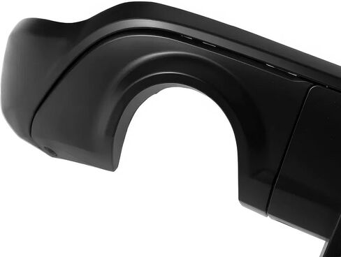 FREEMOTOR802 Rear Diffuser, Compatible with 2011-2025 Dodge Durango, IKON V2 Style PP 5PCS Rear Bumper Molding Shark Fin Valance Spoiler Lower Lip Splitter Dual Tips, Matte Black in Saudi Arabia