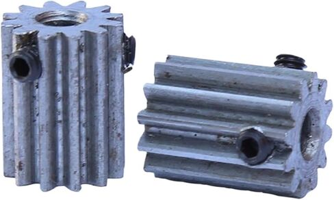 1M10T Spur Gear Bore 4 / 5mm Mini Low Carbon Steel Metal 2Pcs(5 mm) in Saudi Arabia