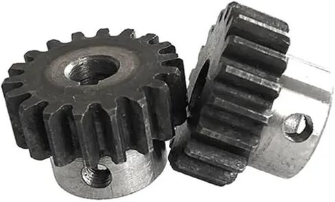 Spur Gear Rack Pinion 2 M 14Teeth 2M Bore 12mm keyway 4mm Staight Teeth Positive 45# Steel 1-16Pcs(10pcs 2M 14 Teeth) in Saudi Arabia