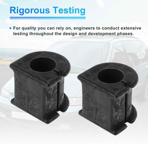 No.K200146 Front Left Front Right Stabilizer Sway Bar Bushing Kit for PONTIAC VIBE 2003-2010 Rubber Suspension Kit Black 2 Pcs in Saudi Arabia
