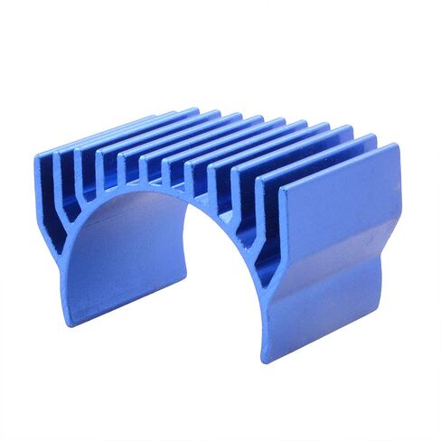 540 550 Aluminum Alloy Motor Heat Sink Heat Shield Suitable for 3560 Top Can Add A Fan - (Color: Red) in Kuwait