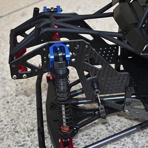 Carbon Fiber Front/Rear Guard Plate Universal Side Protection Guard Plate for LOSI 1/8 LMT Solid AXLE 4WD Monster Truck - (Color: As Shown) in Saudi Arabia