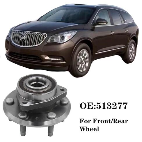 513277 Front/Rear Wheel Bearing and Hub Assembly for 08-17 Buick Enclave, 09-17 Chevy Traverse, 07-16 GMC Acadia, 07-10 Saturn Outlook 6 Lugs w/ABS in Saudi Arabia