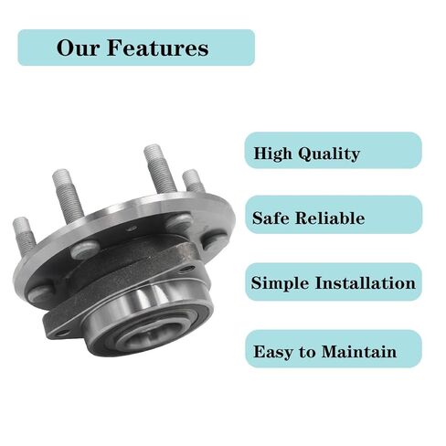 513277 Front/Rear Wheel Bearing and Hub Assembly for 08-17 Buick Enclave, 09-17 Chevy Traverse, 07-16 GMC Acadia, 07-10 Saturn Outlook 6 Lugs w/ABS in Saudi Arabia