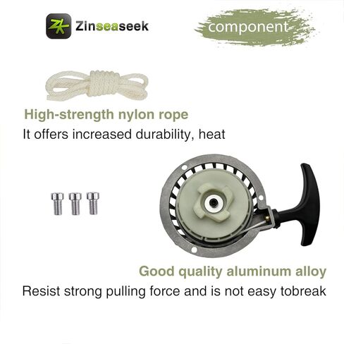 98mm Easy Recoil Pull Starter Start fit for 43cc 47cc 49cc 2 Stroke 50cc 63cc 70cc Small 4 Stroke Engine Lawn Mower Motor Kart Pocket Bike Mini Moto Kid Bike ATV Quad Wheeler in Saudi Arabia