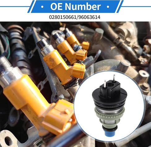 1 قطعة No.0280150661/96063614/15710-60B50/195500-2160 حاقن الوقود لشفروليه مترو قاعدة 1.0 L3 1998-2000 محرك السيارة تدفق مباراة الوقود فوهة in Saudi Arabia
