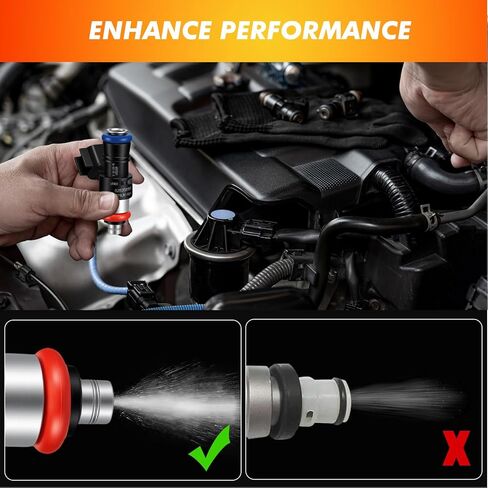 2009-2012 6 قطعة حاقن الوقود متوافق مع Ford Escape Fusion 2009-2012، من أجل Mazda Tribute 2009-2011، من أجل Mercury Mariner Milan 2009-2011 3.0L V6 استبدال 0280158189 FJ998 822-11217 in Kuwait