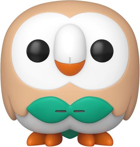 Funko Pop! Games: Pokemon - Rowlet - Collectable Vinyl Figure - Gift Idea - Official Merchandise - Toys for Kids & Adults - Games Fans - Model Figure for Collectors and Display in Saudi Arabia