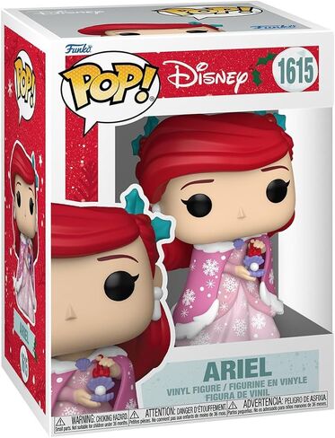 Funko Pop! Disney: Princess Holiday - Ariel - Disney Princesses - Collectable Vinyl Figure - Gift Idea - Official Merchandise - Toys for Kids & Adults - Disney/Pixar Fans - Model Figure for Collectors in Saudi Arabia