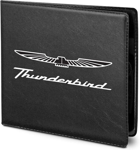 صورة iPick لمحفظة حامل المستندات الجلدية من جلد البولي يوريثان لتسجيل التأمين على السيارات Ford Thunderbird in Saudi Arabia