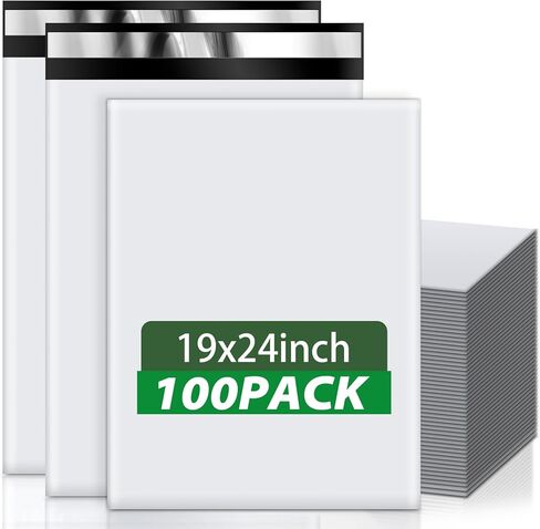 Oududianzi Poly Mailers 10x13, 100PCS Waterproof Shipping Bags, Self Seal Mailing Bags, Thick Mailers Poly Bags for Shipping, Polymailer Packaging Bags for Small Bussiness and Retail Stores in Kuwait