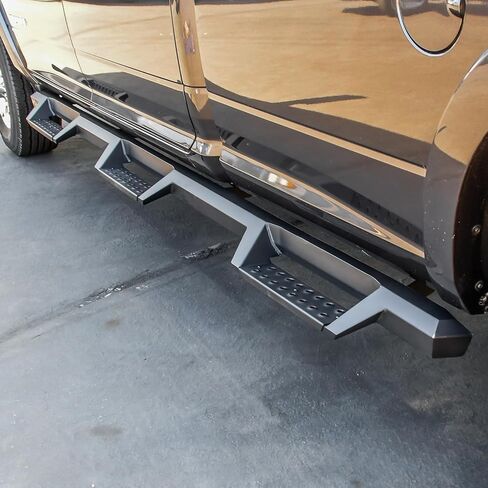 Westin 56-534345 HDX Drop Wheel to Wheel Nerf Bars fits 2019-2025 Ram 2500 3500 Crew Cab 8' Bed (Exc Dually) Textured Black Pair in Saudi Arabia