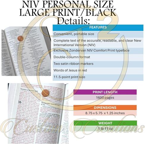Personalized Large Print NIV Bible | Armor of God Knight and Custom Name Engraved on the Cover | Black Gray Leathersoft Custom Engraved Bible | Personalized Baptism Gift and Religious Keepsake in Saudi Arabia