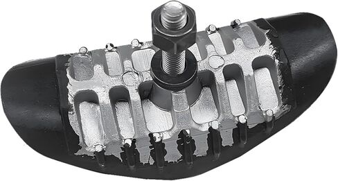Motorcycle Wheel Rim Lock, 2.15 Inch Tyre Clamp Wheel Lock with Rubber Liners to Prevent Inner Tube Wear, Secure Tire Grip Bolt Replacement for Motocross Dirt Bike Pit Bike in Saudi Arabia