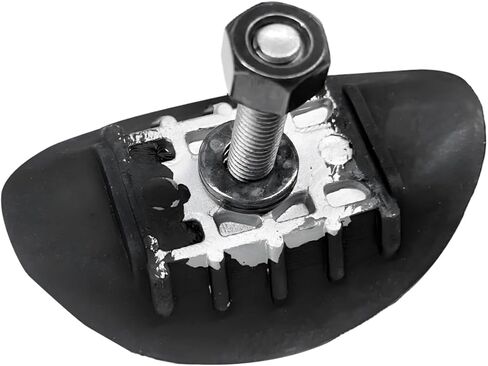 Motorcycle Wheel Rim Lock, 2.15 Inch Tyre Clamp Wheel Lock with Rubber Liners to Prevent Inner Tube Wear, Secure Tire Grip Bolt Replacement for Motocross Dirt Bike Pit Bike in Saudi Arabia