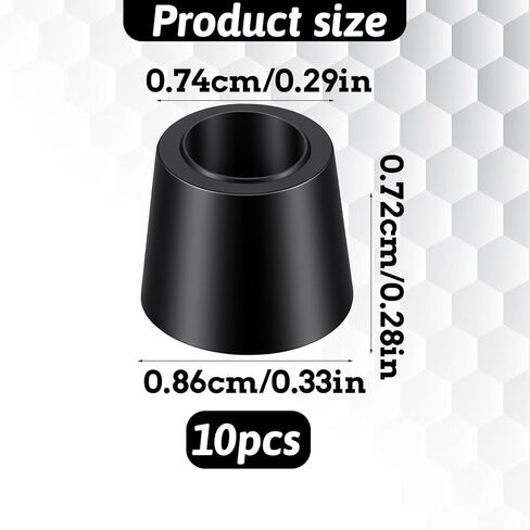 10 قطع من حشوات الشحن HVAC 1/4 بوصة، مجموعة حلقات مطاطية على شكل حرف O، سدادات خرطوم محكمة الشحن، ملحقات السيارة لحماية أنظمة تكييف الهواء in Kuwait