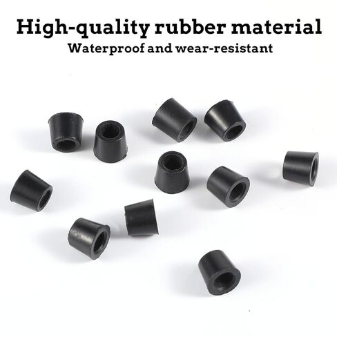 10 قطع من حشوات الشحن HVAC 1/4 بوصة، مجموعة حلقات مطاطية على شكل حرف O، سدادات خرطوم محكمة الشحن، ملحقات السيارة لحماية أنظمة تكييف الهواء in Kuwait