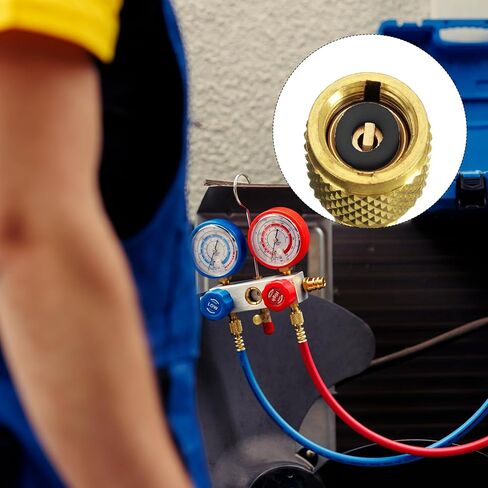 10 قطع من حشوات الشحن HVAC 1/4 بوصة، مجموعة حلقات مطاطية على شكل حرف O، سدادات خرطوم محكمة الشحن، ملحقات السيارة لحماية أنظمة تكييف الهواء in Kuwait