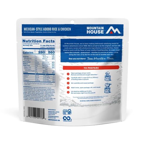Mountain House Scrambled Eggs with Bacon | Freeze Dried Backpacking & Camping Food | 6-Pack | Gluten-Free in Saudi Arabia