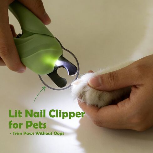 مجموعة العناية بالقطط مكونة من 3 قطع، فرشاة للتساقط، أداة تشذيب الأظافر مع ضوء LED ومبرد أظافر (لا تشتمل على 3 قطع من خلايا الأزرار LR44)، مشط للقطط ذات الشعر الطويل، مستلزمات الحيوانات الأليفة، هدايا لمحبي القطط in Kuwait