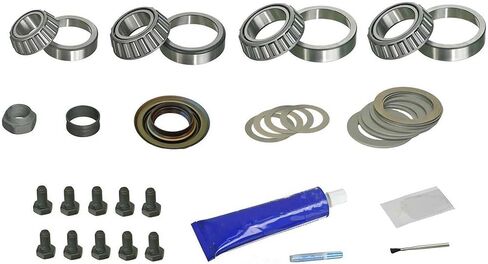 Rear Axle Differential Bearing and Seal Kit Replace for Oldsmobile Bravada 4.3L 1999 2000 2001, for Isuzu Hombre 2.2L 1999 2000 (1x) in Kuwait