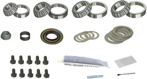 Rear Axle Differential Bearing and Seal Kit Replace for Oldsmobile Bravada 4.3L 1999 2000 2001, for Isuzu Hombre 2.2L 1999 2000 (1x) in Kuwait