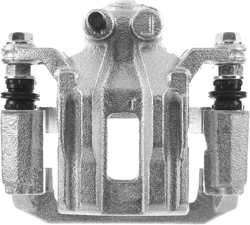 Detroit Axle - Rear Right Brake Caliper for 05-12 Nissan Pathfinder, Passenger Side Disc Brake Caliper w/Bracket 2005 2006 2007 2008 2009 2010 2011 2012 Replacement in Kuwait