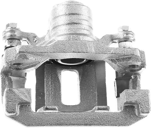 Detroit Axle - Rear Right Brake Caliper for 05-12 Nissan Pathfinder, Passenger Side Disc Brake Caliper w/Bracket 2005 2006 2007 2008 2009 2010 2011 2012 Replacement in Kuwait