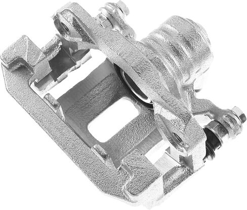 Detroit Axle - Rear Right Brake Caliper for 05-12 Nissan Pathfinder, Passenger Side Disc Brake Caliper w/Bracket 2005 2006 2007 2008 2009 2010 2011 2012 Replacement in Kuwait