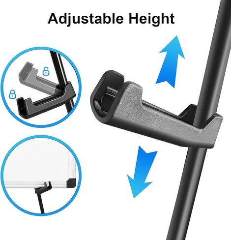 Folding Display Easel Stand, 63" Tall Floor Poster Easel, Adjustable Telescoping Art Easel, Easy Assembly, 1Pack in Saudi Arabia