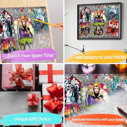 طلاء JYLMOOD حسب الرقم لمجموعات البالغين، مجموعات طلاء زيتي من الأكريليك الكرتوني DIY للبالغين والأطفال المبتدئين لهدايا ديكور الحائط المنزلي مقاس 16 × 20 بوصة (بدون إطار) in Kuwait